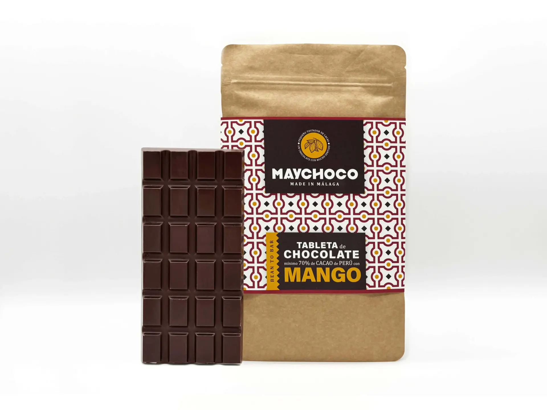 MAYCHOCO chocolate 70 mango con tableta