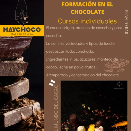 Cartel curso chocolate