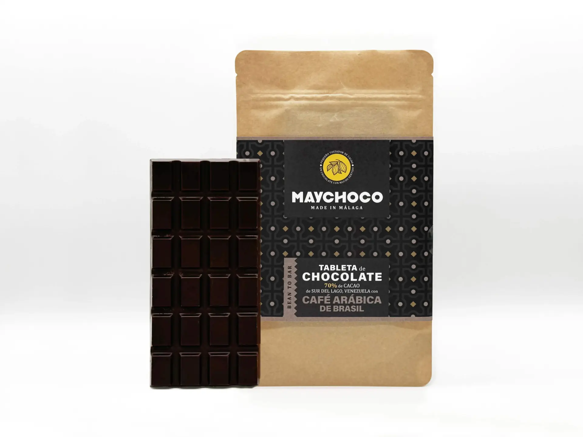 MAYCHOCO chocolate café con tableta